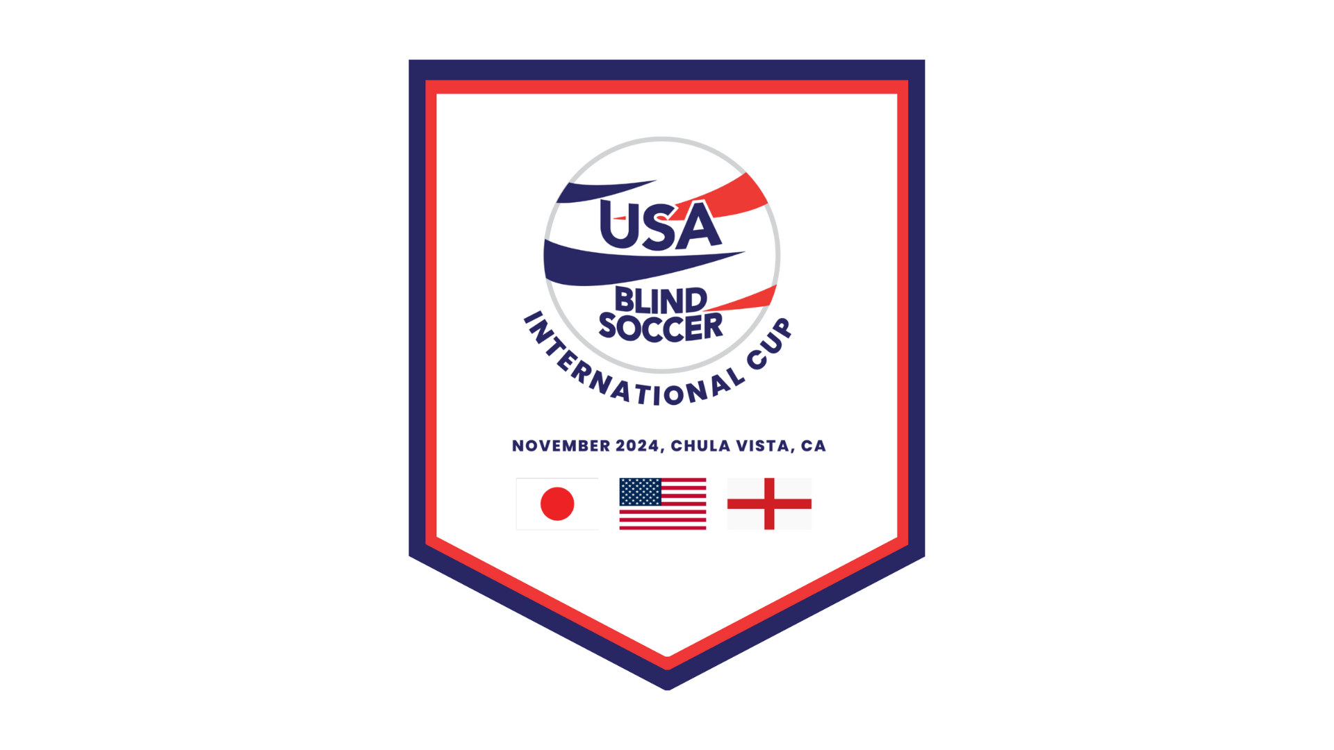 Announcement: USA Blind Soccer International Cup November 9-10, Chula Vista, California featuring USA, England and Japan