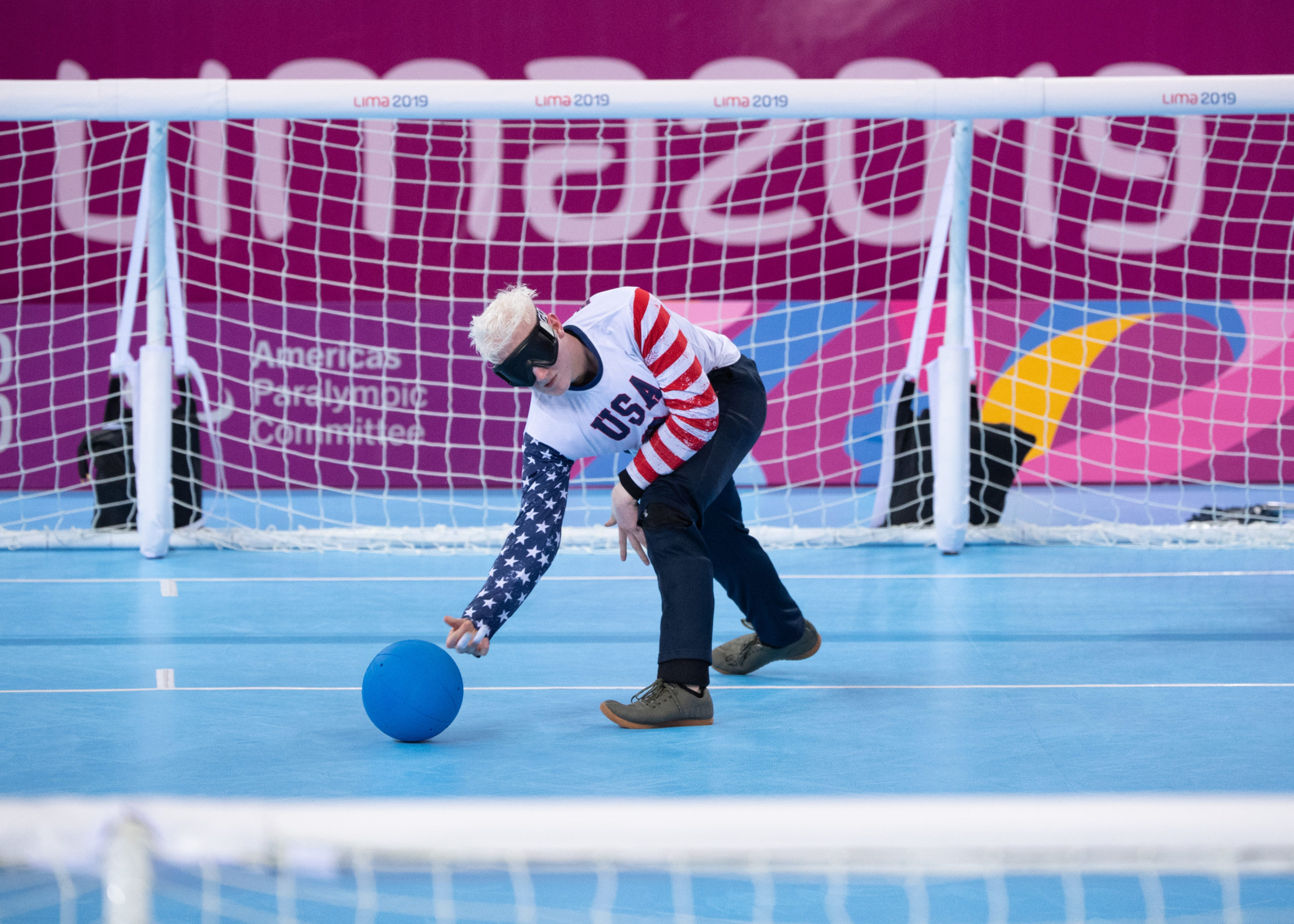 The Unshakeable Focus Of Josh Welborn And Usa Men S Goalball United States Association Of Blind Athletes