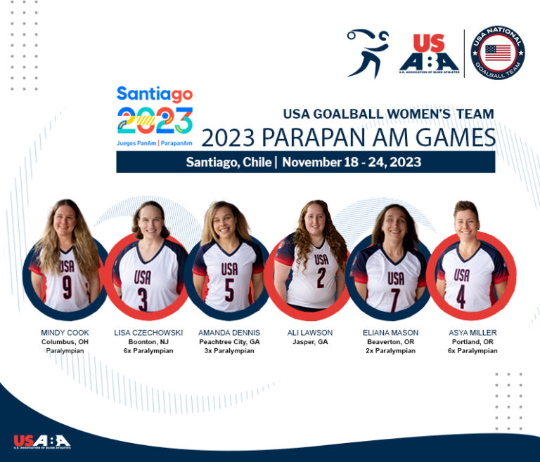 Experienced USA Goalball Roster Set for 2023 Parapan American Games U